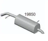 SILENC TRAS CITROEN AIRCROSS 1.6 16V 2011/ FLEX