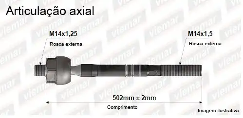 BARRA AXIAL HONDA CIVIC 01/06 CR-V 02/