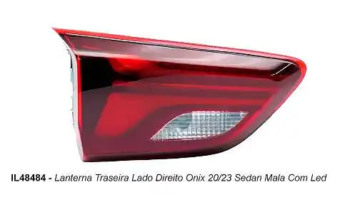 SINAL TRAS ONIX SEDAN 2020 A 2023 MALA C/LED DIR