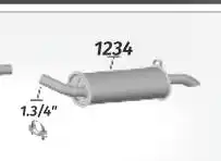SILENC TRAS FIESTA 1.3 95/96