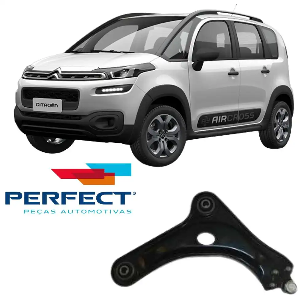 BANDEJA DIANTEIRA AIRCROSS 2011 A 2018 ESQUERDA COM PIVO