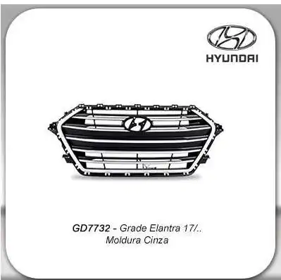 GRADE RADIADOR HYUNDAI ELANTRA 2017 EM DIANTE