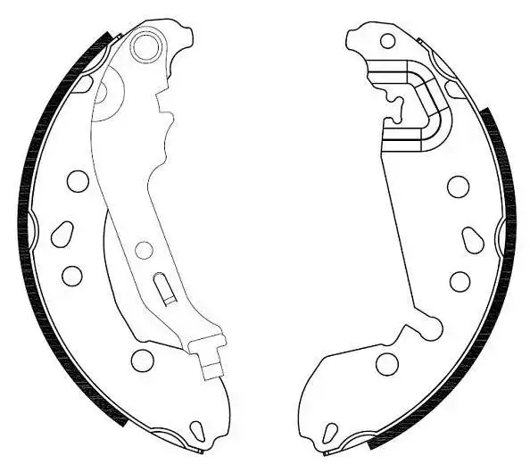 SAPATAS FREIO RENAULT LOGAN 1.6 8V 2016 A 2017