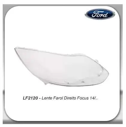 LENTE FAROL FOCUS 2014 A 2016 DIREITO