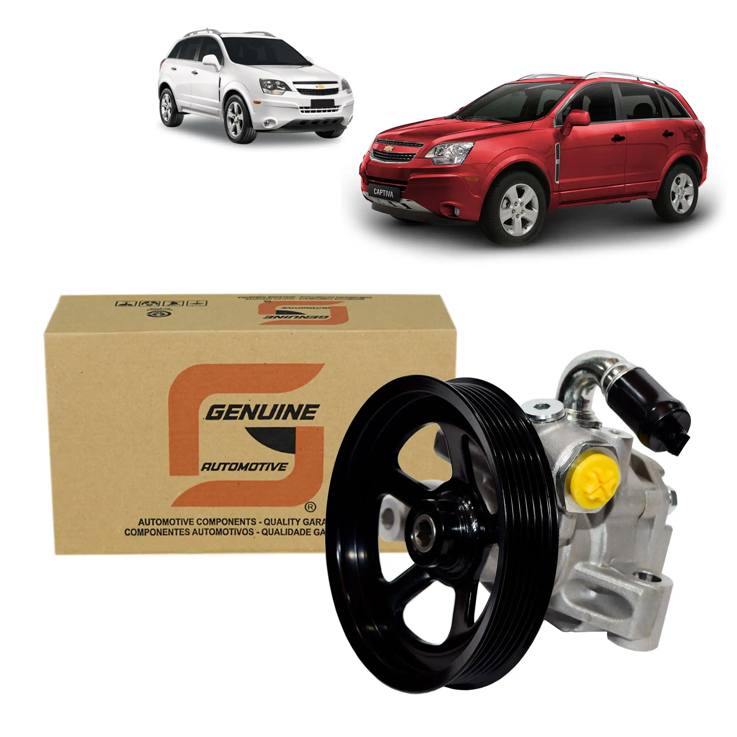 BOMBA DIRECAO HIDRAULICA CHEVROLET CAPTIVA 3.6 2008 A 2015