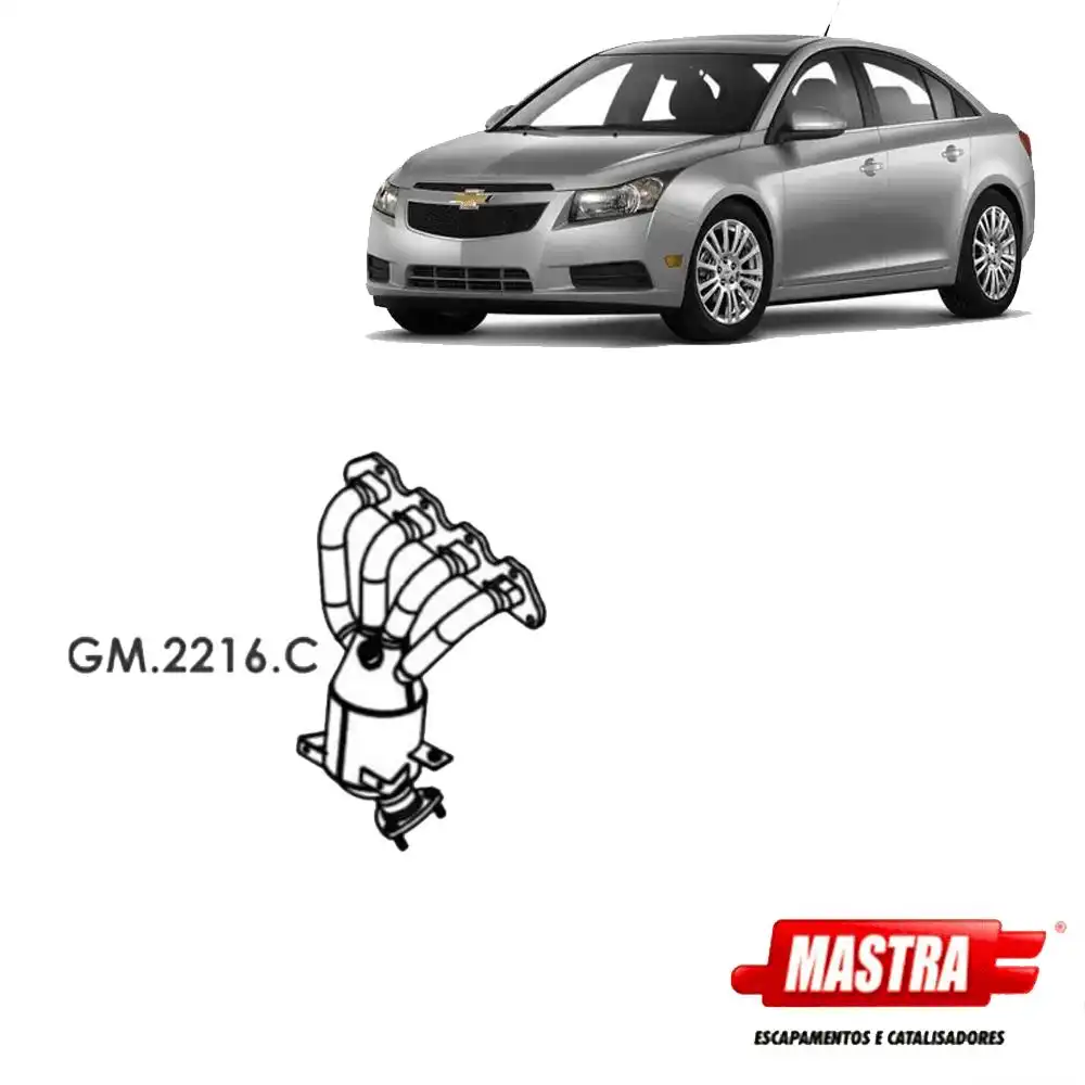 CANO SAIDA MOTOR CRUZE 1.8 16V 2012 A 2016