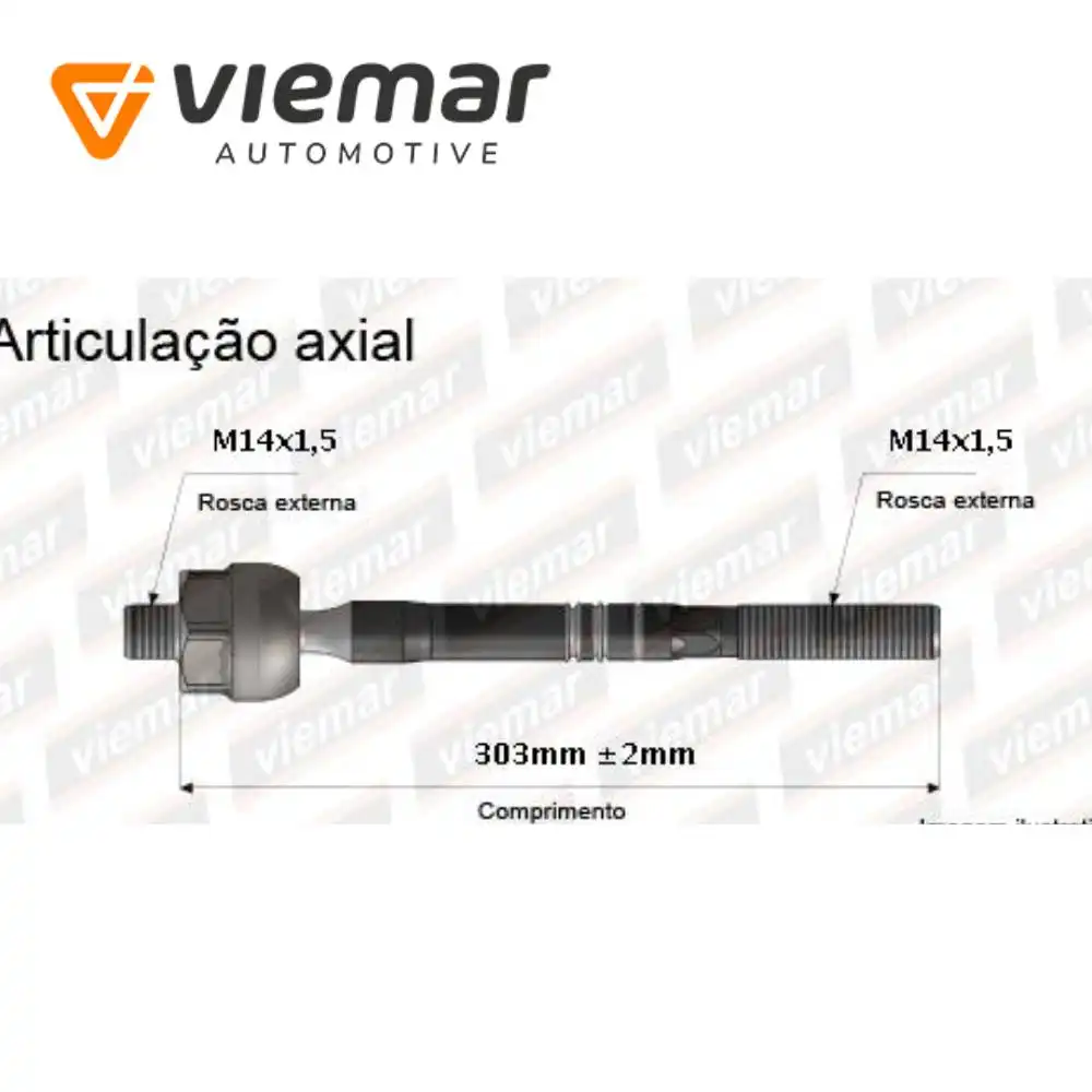 BARRA AXIAL GOL GV POLO 2002/ FOX MANUAL