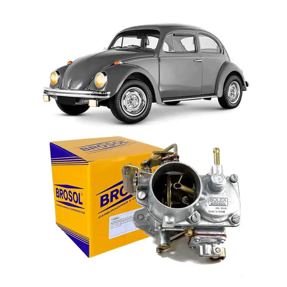 CARBURADOR FUSCA 1500, 1600 SIMPLES S/ INTER ELETRICO