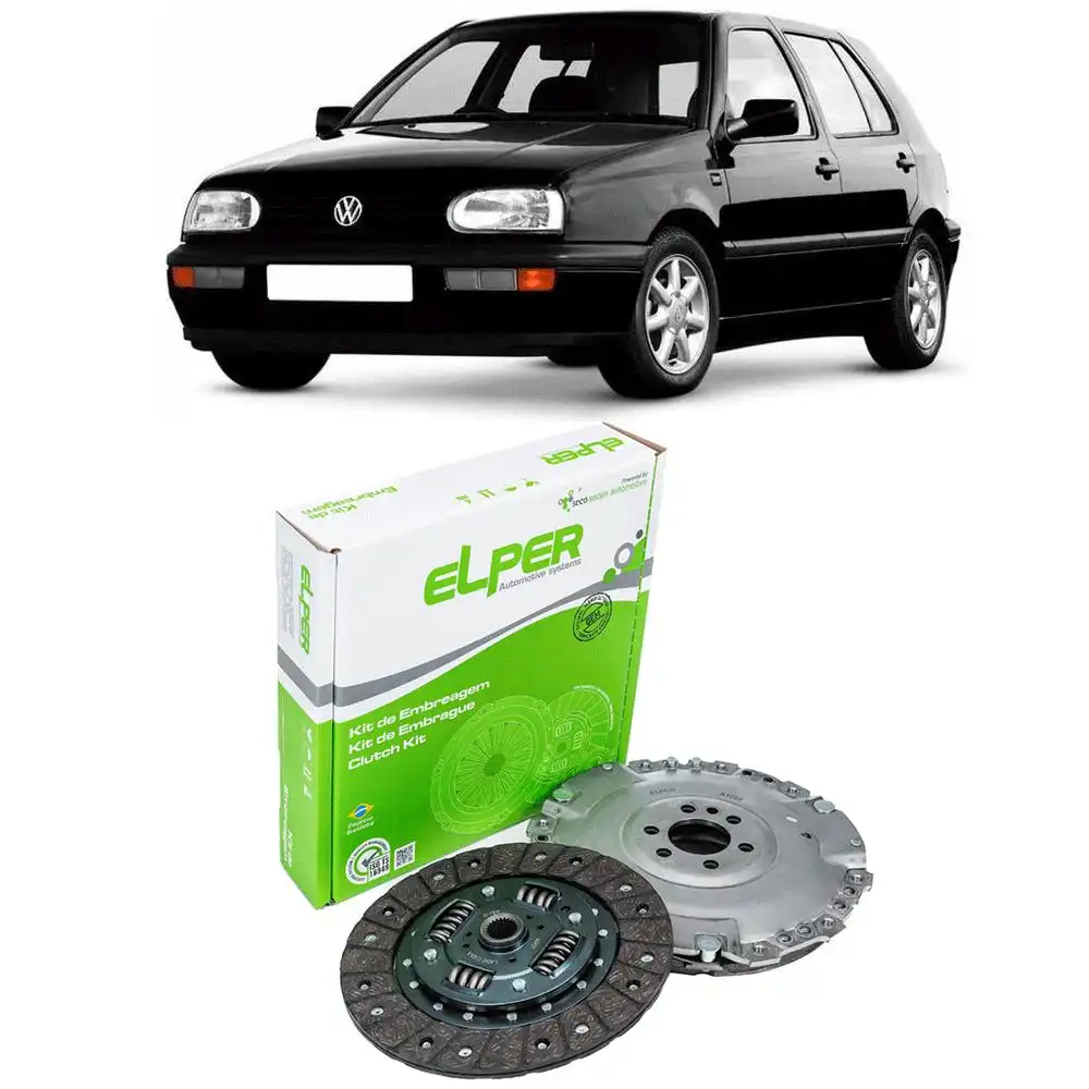 KIT EMBREAGEM GOLF 1.8 8V 1995 A 1998 SEM ROLAMENTO