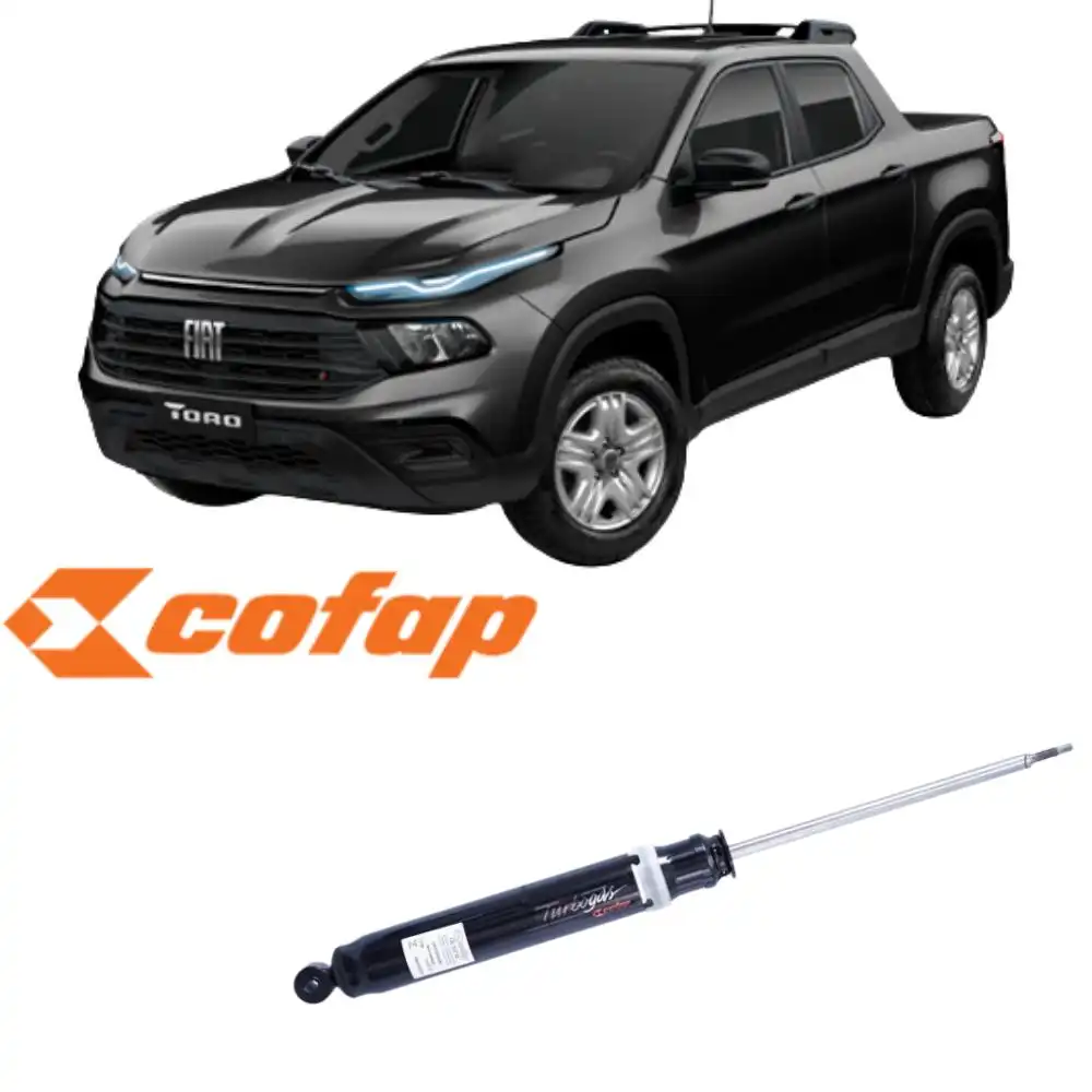 AMORTECEDOR TRASEIRO FIAT TORO 1.8 2.0 2.4 2016 A 2024