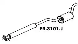 SILENC INTERM FOCUS 1.6 ROCAM 2003/ SEDAN