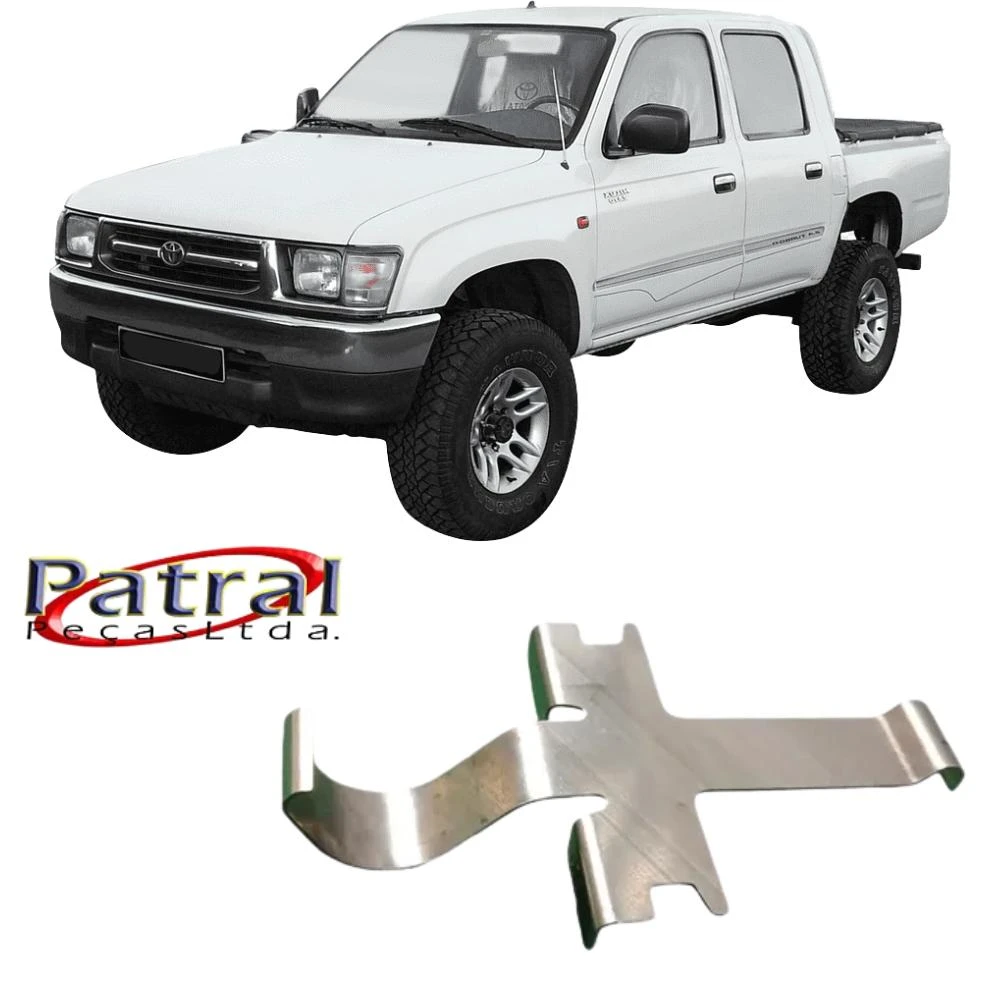 MOLA PASTILHA FREIO TOYOTA HILUX 96/04 (BENDIX)
