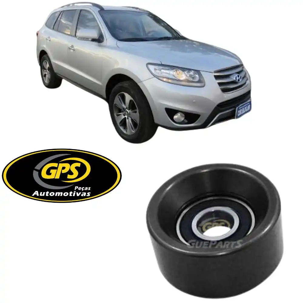 POLIA CORREIA ALTERNADOR SANTA FE 2.4 16V 2012 ACIMA