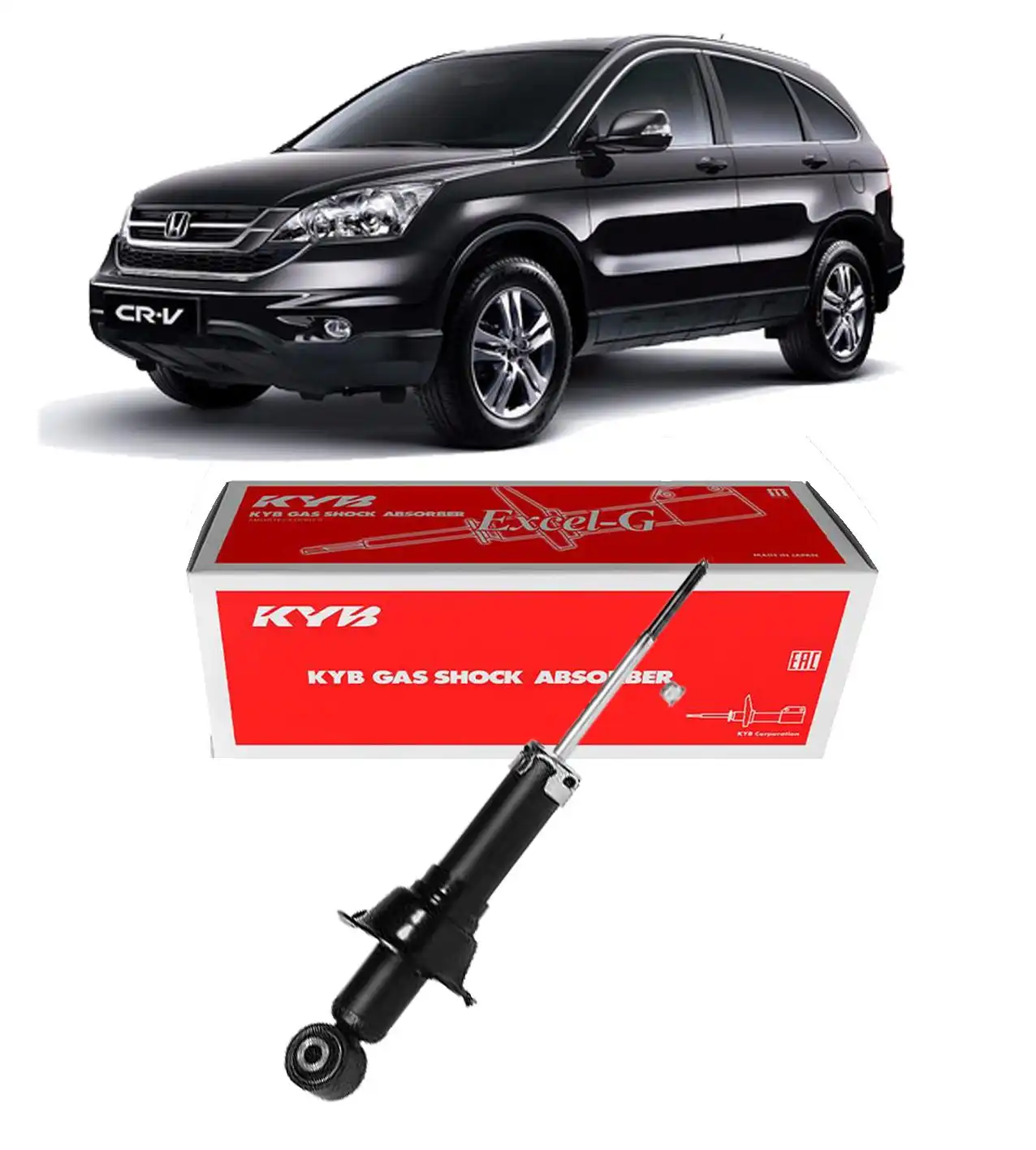 AMORTECEDOR TRASEIRO HONDA CRV 2007 A 2011