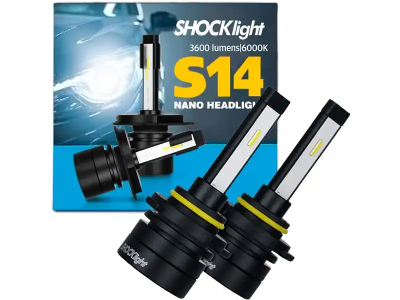 LAMPADA SUPER LED HB-3 HB-4 S14 6000K