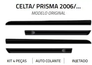 FRISO LATERAL CELTA 06/ 4PTS PRETO