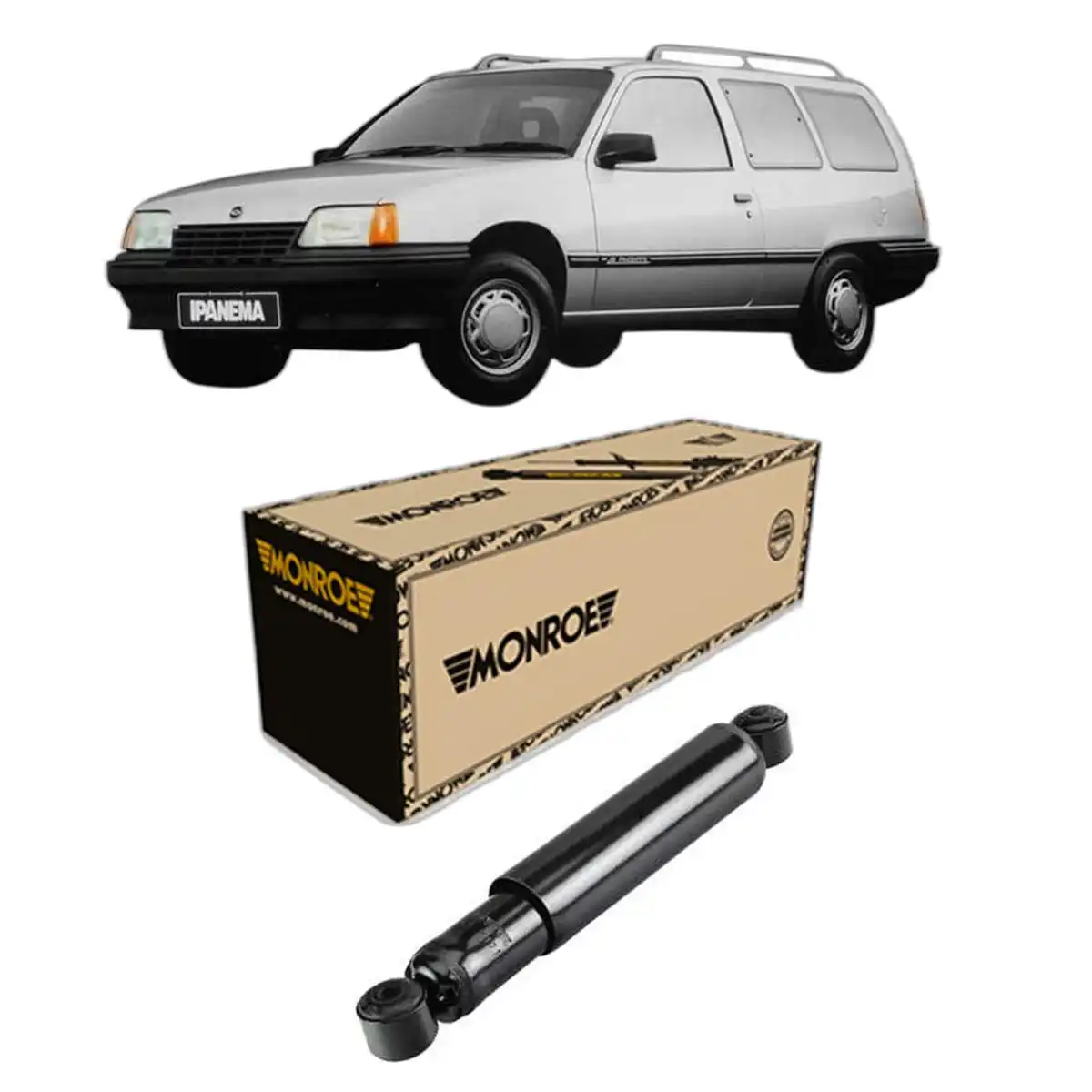 AMORTECEDOR TRASEIRO IPANEMA 1989 A 1998