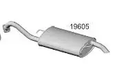 SILENC TRAS TOYOTA COROLLA 1.6 16V 03/ 1.8 16V FLEX 09/