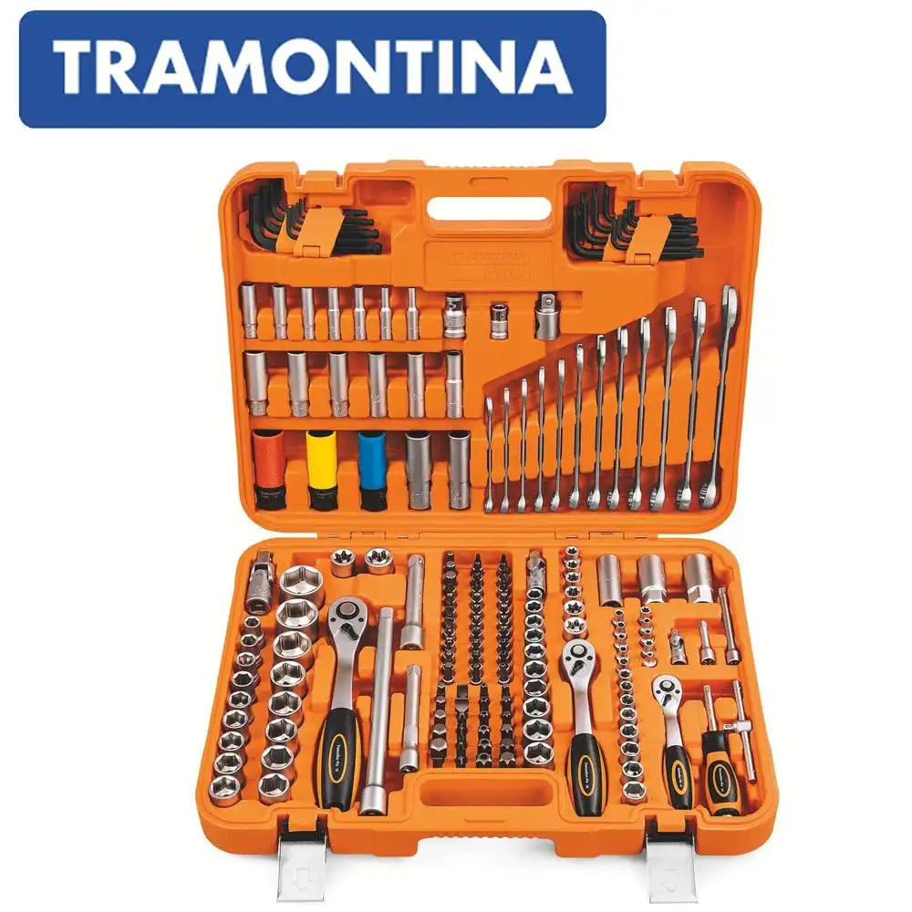 JOGO FERRAMENTAS PARA OFICINAS 176 PEÇAS