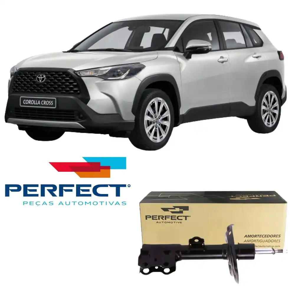 AMORTECEDOR DIANTEIRO TOYOTA COROLLA CROSS 1.8 2021 ACIMA