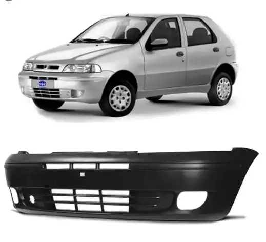 PARACHOQUE DIANTEIRO FIAT PALIO FIRE 2001 A 2007 PRETO LISO