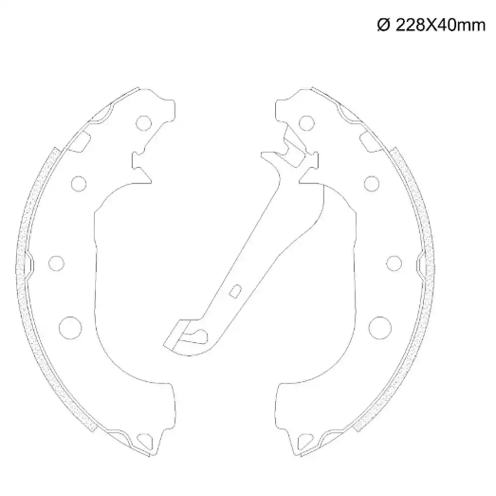 SAPATAS FREIO ECOSPORT 1.6 2012 EM DIANTE