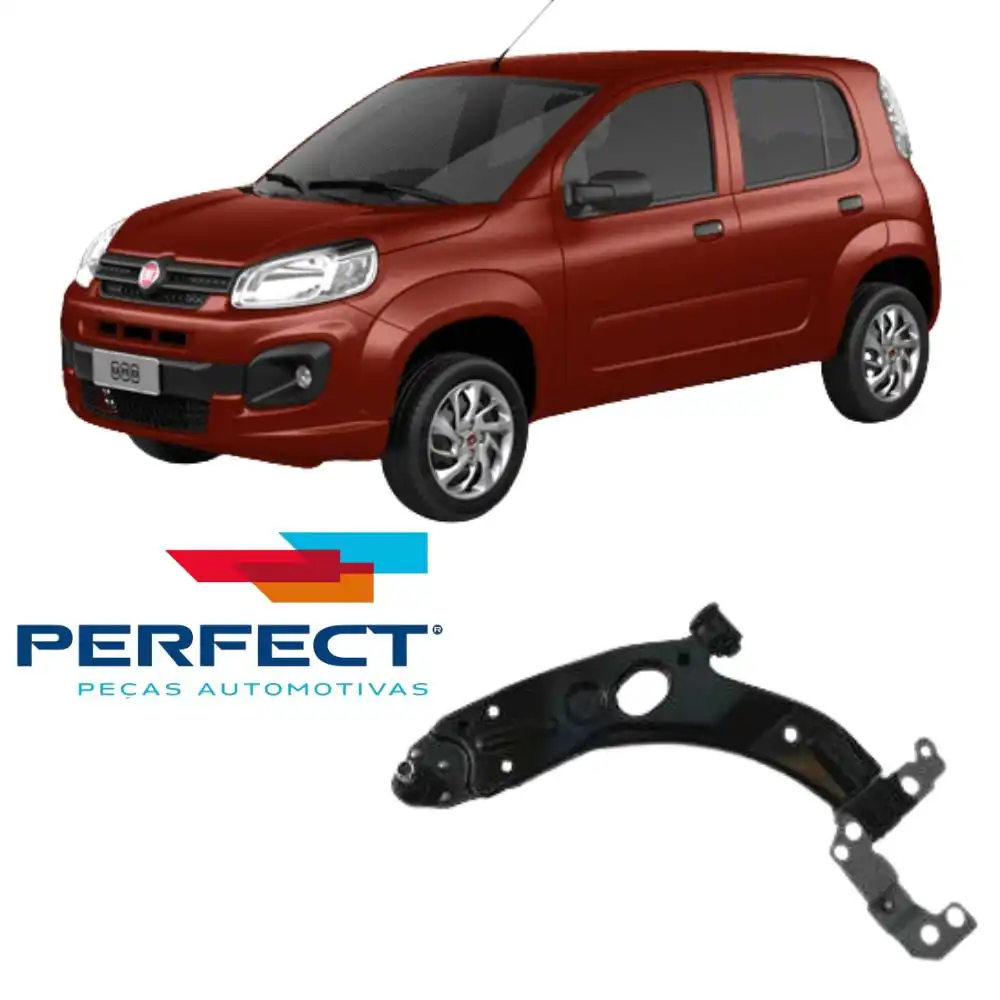 BANDEJA DIANTEIRA FIAT UNO 2010 A 2017 ESQ COM PIVO (HID)