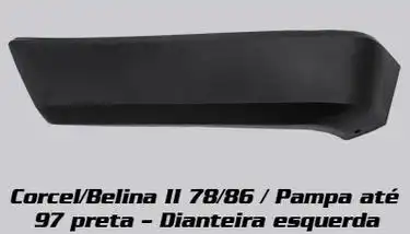 POLAINA DIANT CORCEL II ESQ LONGA LDO