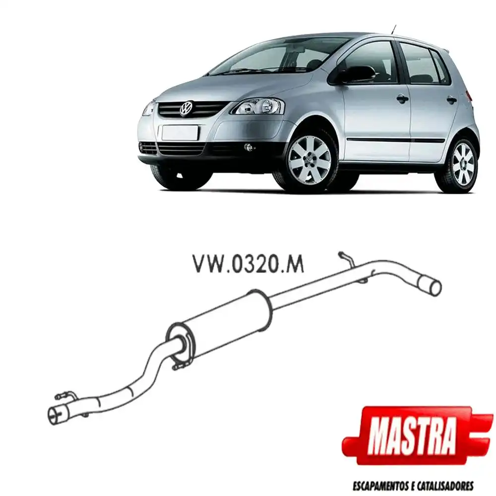 SILENCIOSO INTERMEDIARIO FOX 1.0 2006 A 2008