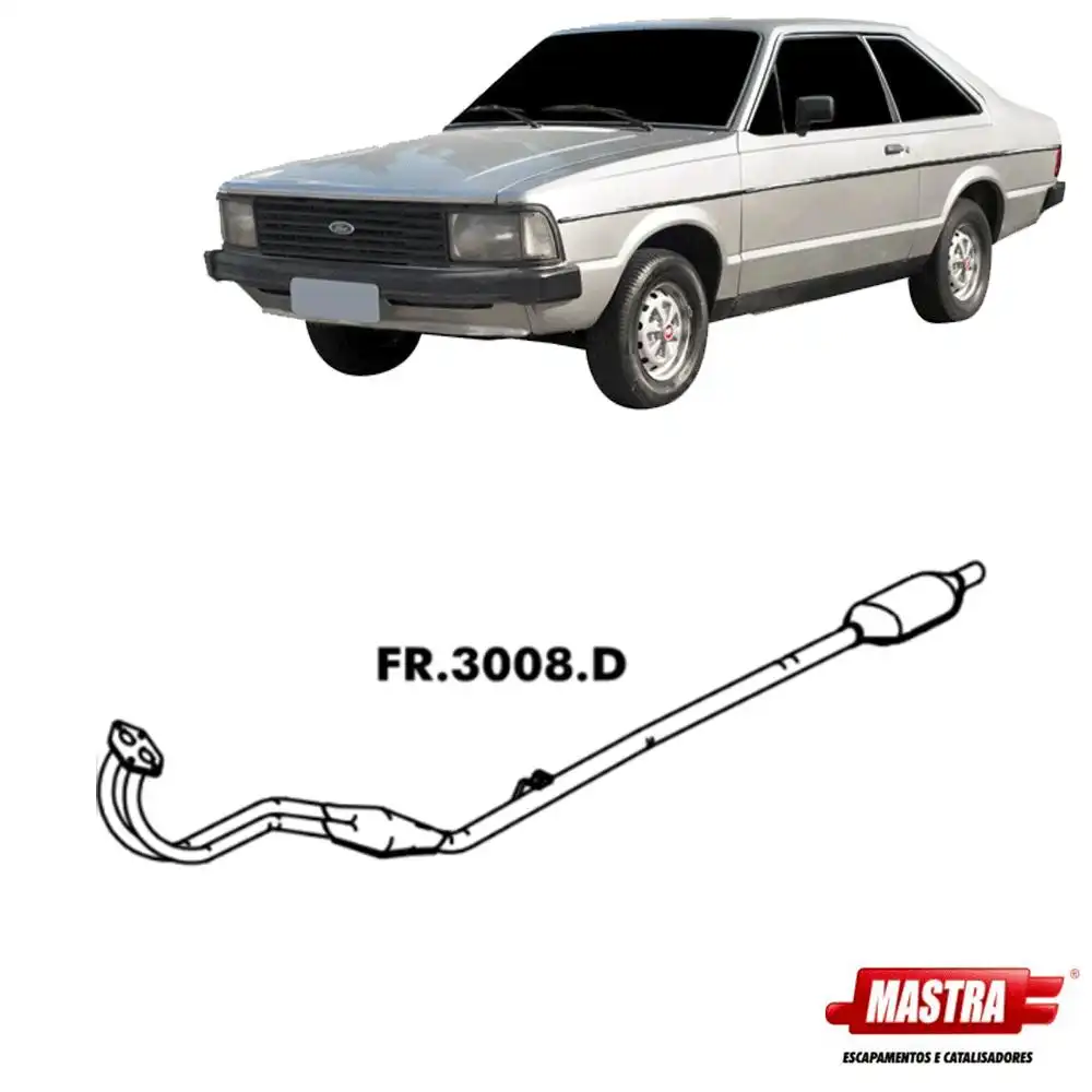 CANO SAIDA MOTOR CORCEL 2 1985 A 1989