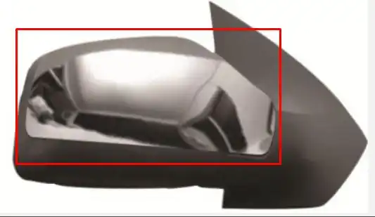 CAPA ESPELHO EXT ASTRA 99/ DIR CROMADA