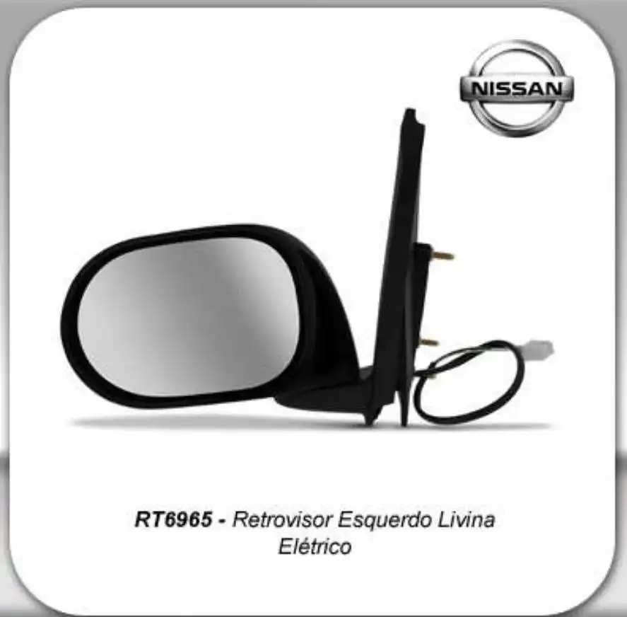 ESPELHO EXT ELETRICO NISSAN LIVINA 2012 ESQUERDO