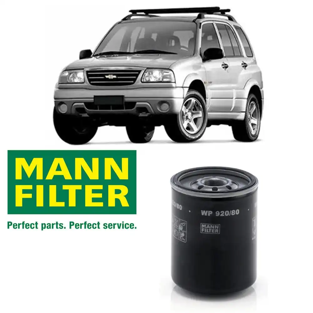 FILTRO OLEO MOTOR TRACKER 2.0 8V TURBO 2001 A 2004