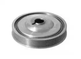 POLIA VIRABREQUIM C/ DAMPER NISSAN LIVINA 2009 ACIMA