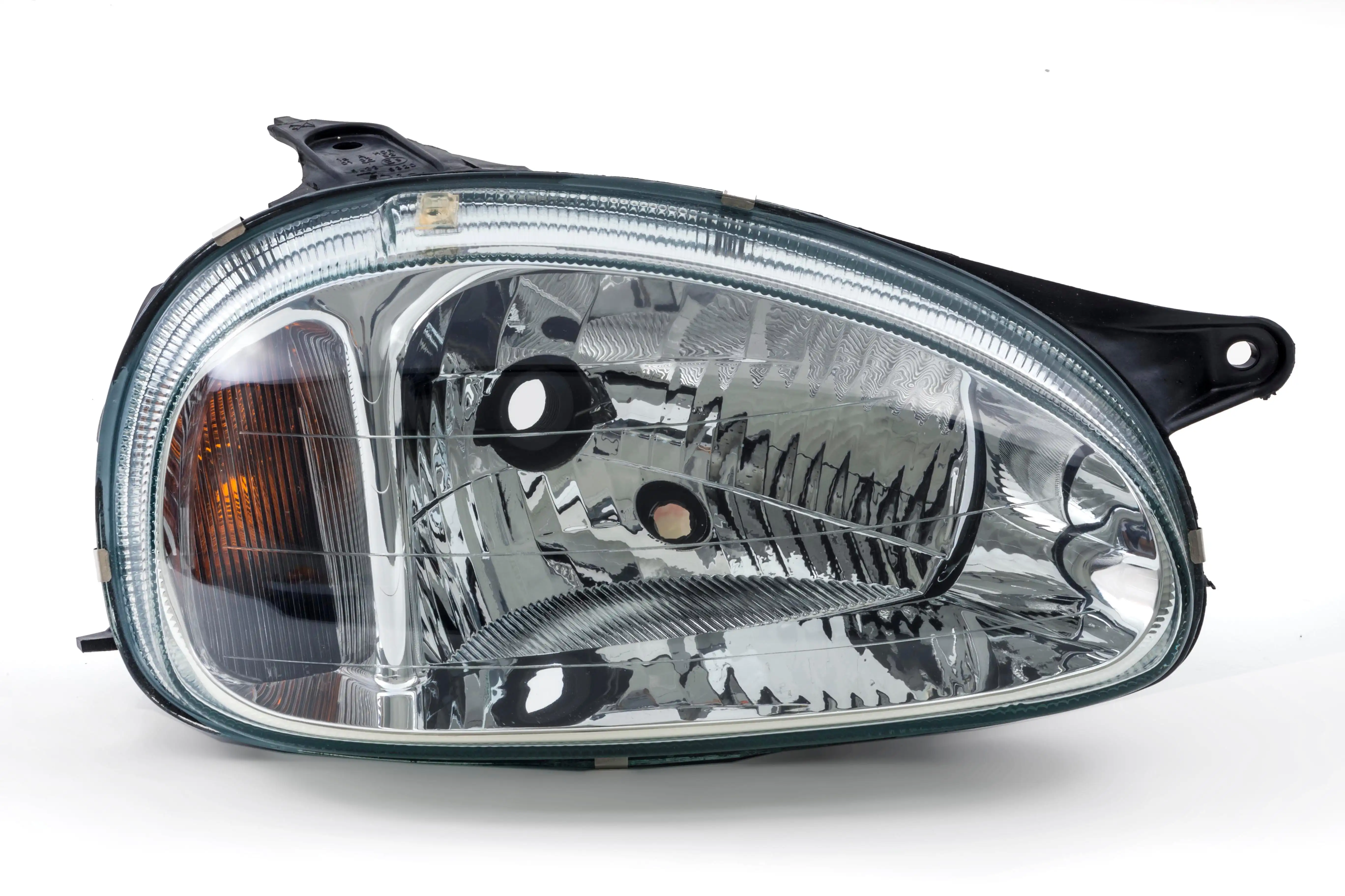 FAROL CORSA 2000 A 2010 DIR PISCA AMBAR (CARCACA PRETA)