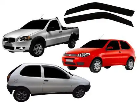 CALHA CHUVA FIAT PALIO 2 PORTAS STRADA TODAS
