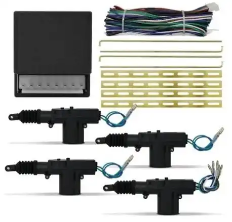 KIT TRAVA ELETRICA UNIVERSAL 4 PORTAS