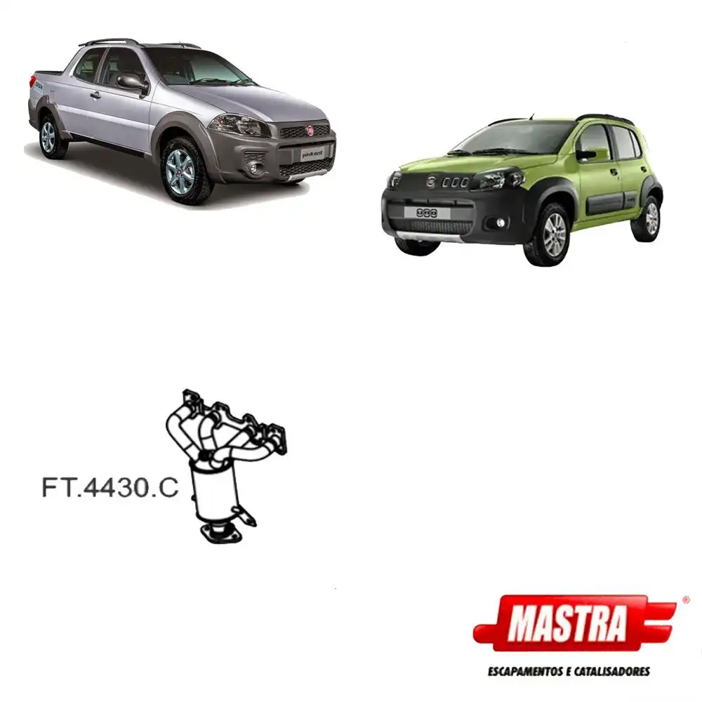 CANO SAIDA MOTOR FIAT FIORINO 1.4 8V EVO 2014 EM DIANTE