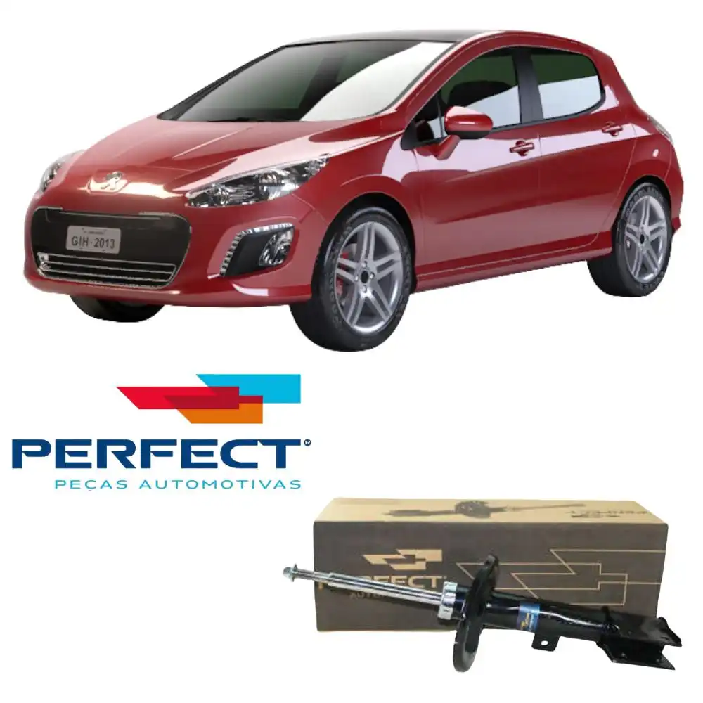 AMORTECEDOR DIANTEIRO PEUGEOT 308 1.4 1.6 2.0 2007/ DIREITO