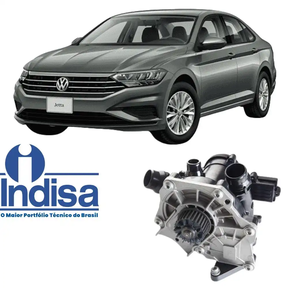 BOMBA DAGUA COMPLETA JETTA 2.0 TSI 2013 A 2018 (ELETRONICA)