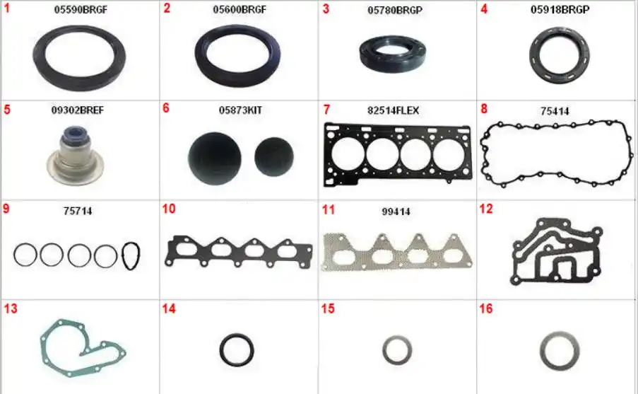 JUNTA MOTOR RENAULT SCENIC CLIO MEGANE 1.8 2.0 16V 99/ C/ RE