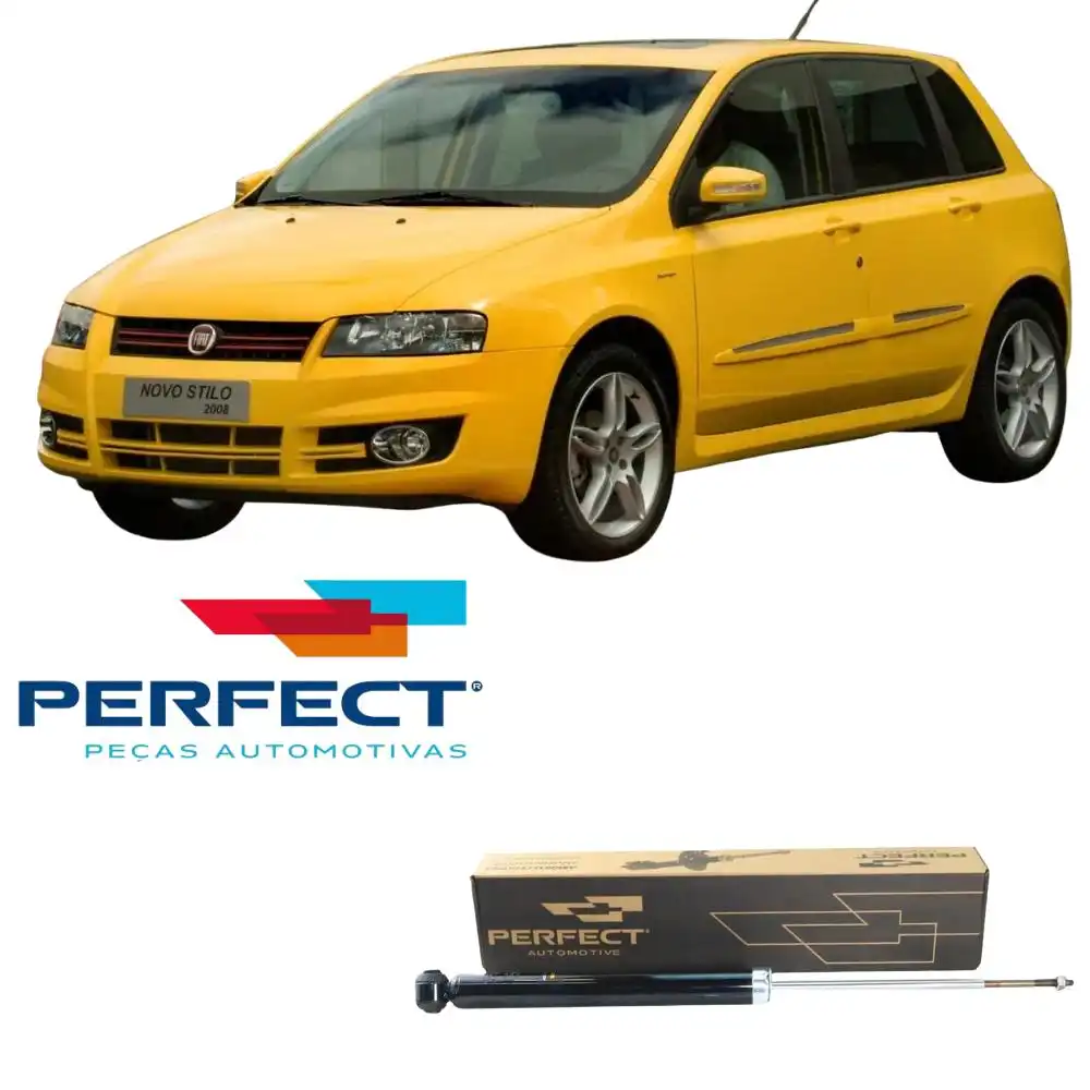 AMORTECEDOR TRASEIRO FIAT STILO 1.8 8V 16V 2002 A 2011