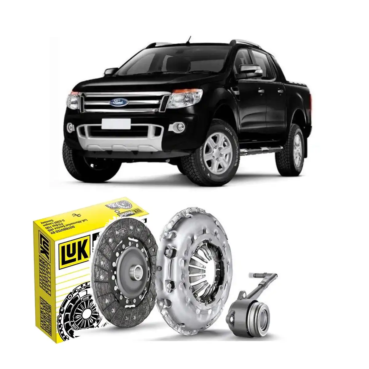 KIT EMBREAGEM RANGER 2.2 3.2 DURATORQ 2013 A 2019 COM ATUADO