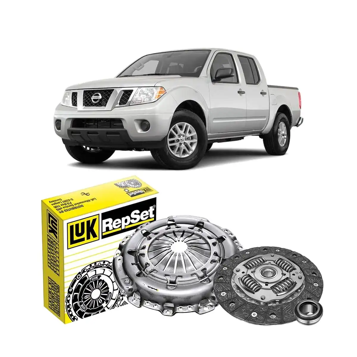 KIT EMBREAGEM NISSAN FRONTIER 2.5 16V 2007 A 2012