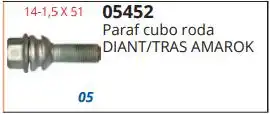 PARAFUSO RODA DIANT/TRAS AMAROK 10/
