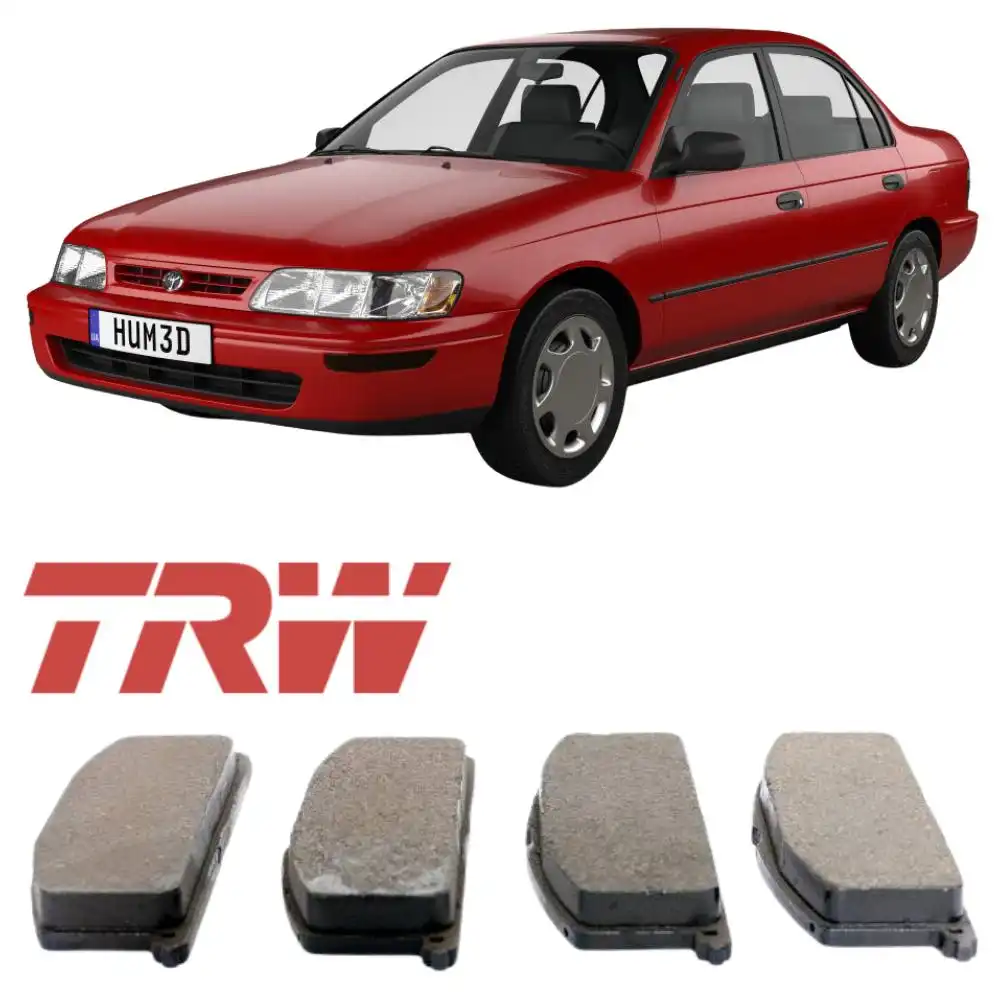 PASTILHA FREIO DIANTEIRA TOYOTA COROLLA 1.6 16V 1992 A 1997