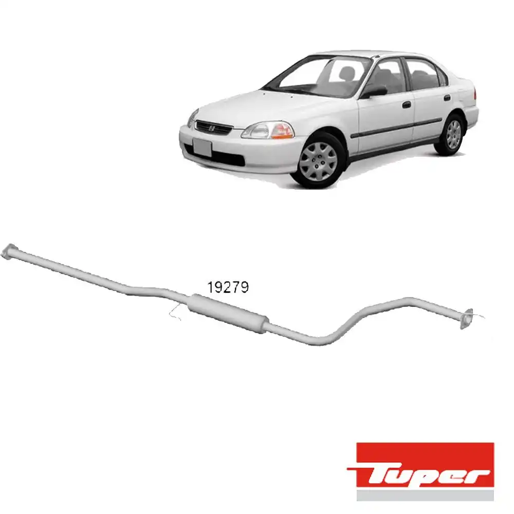 SILENCIOSO INTERMEDIARIO HONDA CIVIC 1.6 LX 1997 A 2000