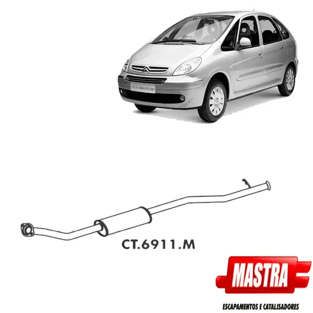 SILENCIOSO INTERMEDIARIO XSARA PICASSO 1.6 16V 2005 A 2012