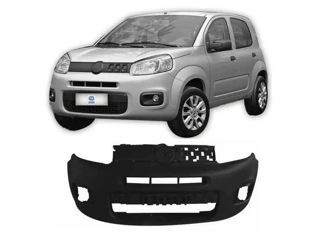 PARACHOQUE DIANTEIRO FIAT UNO 2014 A 2016 PRETO LISO