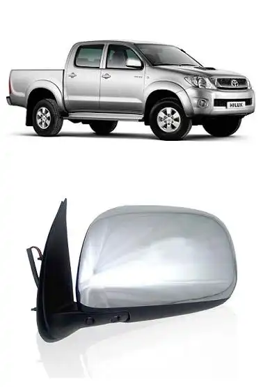 ESPELHO EXT TOYOTA HILUX 2005/2010 ELETRICO DIR COM CAPA CRO